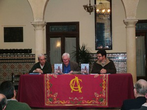 Alastair Boyd durante la presentación de su libro en el Círculo de Artistas de Ronda