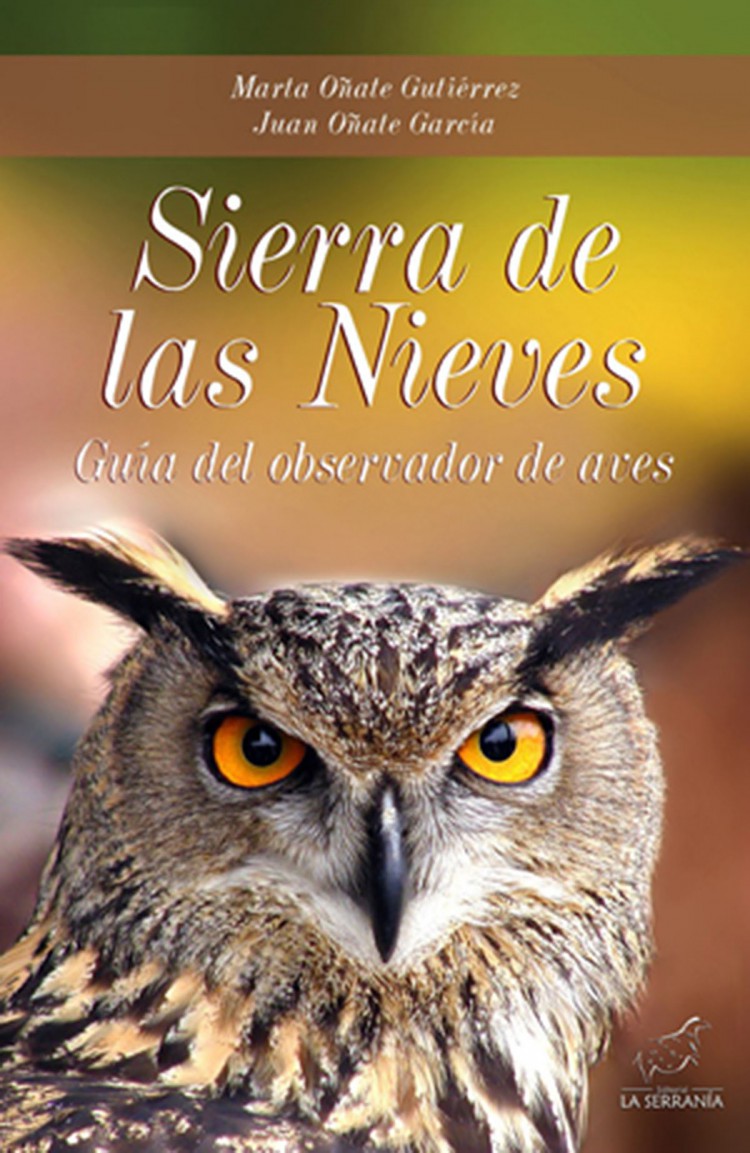 Portada de Sierra de las Nieves. Guía del observador de aves