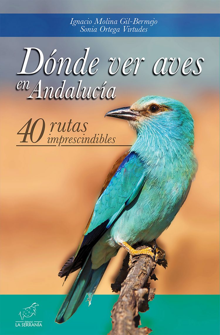 Portada de Dónde ver aves en Andalucía. 40 rutas imprescindibles