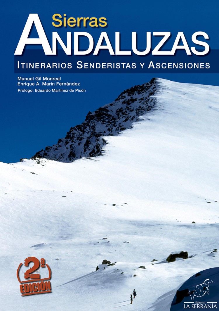 Portada de Sierras andaluzas. Itinerarios senderistas y ascensiones (2ª ed.)