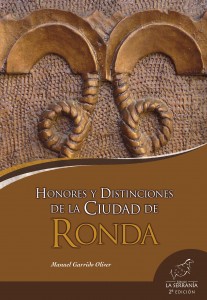 Portada: Honores y distinciones de la ciudad de Ronda (2ª ed.)