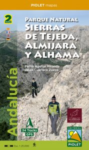 Portada: Parque Natural Sierras de Tejeda, Amijara y Alhama (2 mapas)