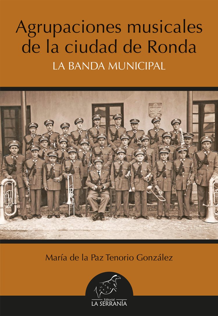 Portada de Agrupaciones musicales de la ciudad de Ronda. La banda municipal