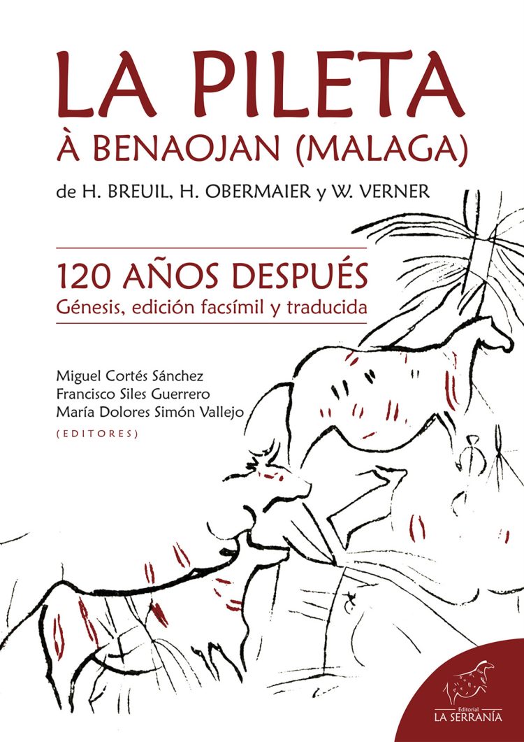 Portada de La Pileta à Benaojan. Génesis, edición facsímil y traducida